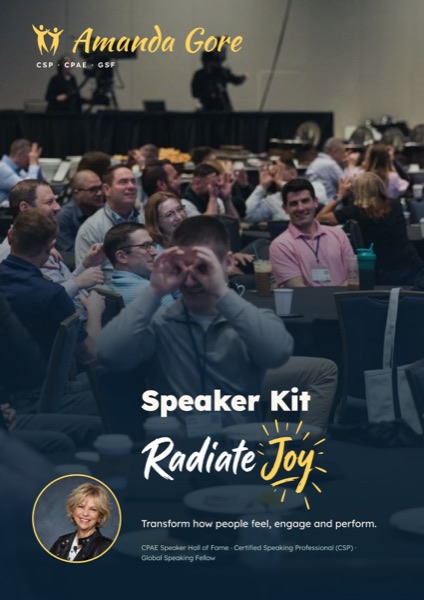 The cover of the Amanda Gore Speaker Kit