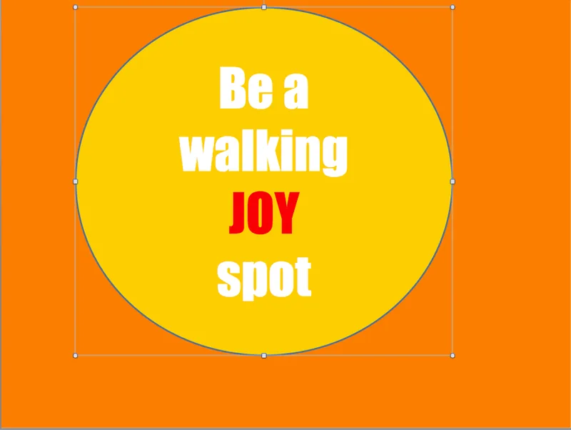 Creating Joy Spots